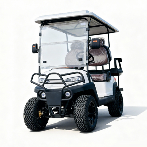 C Style Two Seats Front And 2 Seats Back Off Road Mini Utility Wholesale Electric Golf Cart (WINNER-GC-C 2S+2S)