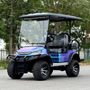 KD Style Two Seats Front And 2 Seats Back Off Road Mini Utility Wholesale Electric Golf Cart (WINNER-GC-KD 2S+2S)
