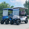 C Style Two Seats Front And 2 Seats Back Off Road Mini Utility Wholesale Electric Golf Cart (WINNER-GC-C 2S+2S)