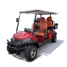 KE Style Four Seats Front And 2 Seats Back Off Road Mini Utility Wholesale Electric Golf Cart (WINNER-GC-KE 4S+2S)