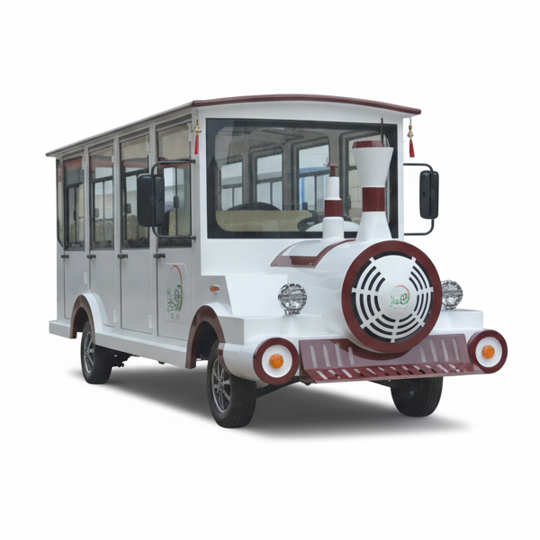 Locomotive Electric Closed Sightseeing Bus Wholesale (WINNER-SC-L-C 14S) 