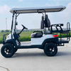 C Style Two Seats Front And 2 Seats Back Off Road Mini Utility Wholesale Electric Golf Cart (WINNER-GC-C 2S+2S)
