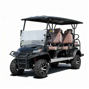 XXK Style Four Seats Front And 2 Seats Back Off Road Mini Utility Wholesale Electric Golf Cart (WINNER-GC-XXK 4S+2S)