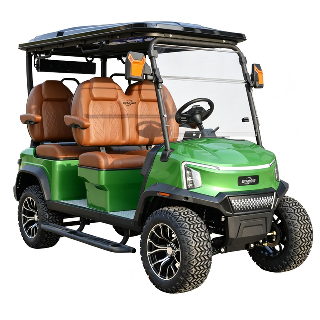 G Style Two Seats Front And 2 Seats Back Off Road Mini Utility Wholesale Electric Golf Cart (WINNER-GC-G 2S+2S)
