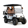 G Style Two Seats Front And 2 Seats Back Off Road Mini Utility Wholesale Electric Golf Cart (WINNER-GC-G 2S+2S)